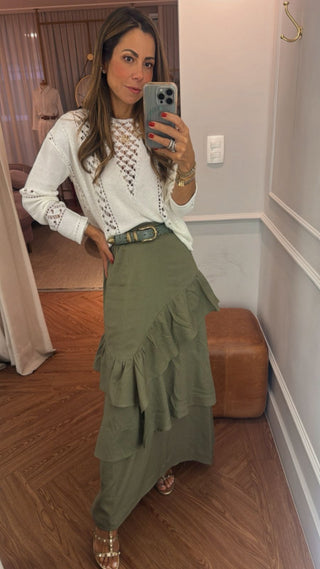 Blusa Tricot Begônia