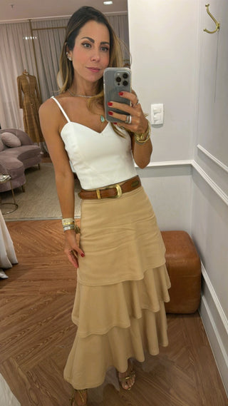 Cropped Corselet Glow