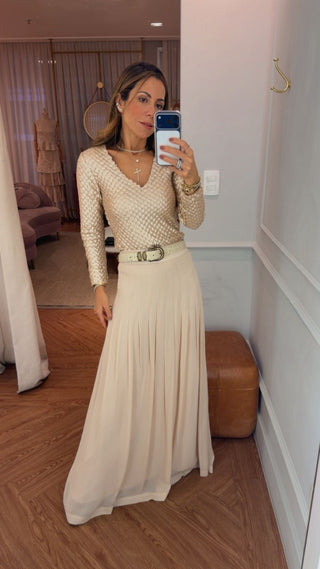 Blusa Paetê Luz