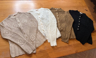 Casaqueto Tricot  Avelã