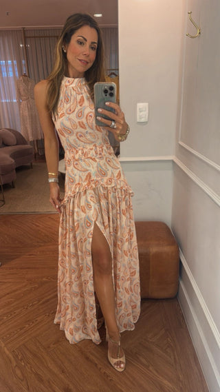 Vestido Gio Paisley