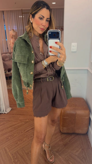 Jaqueta Veludo Montez