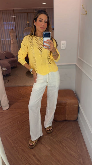 Blusa Tricot Begônia