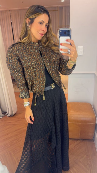 Jaqueta  Poli Jacquard