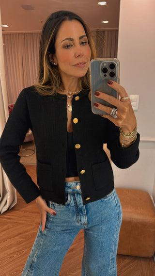 Casaqueto Tricot Bijou