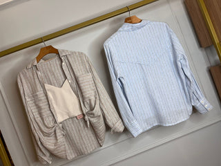 Camisa  Slub Stripes