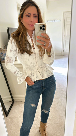 Blusa Peplum Bits
