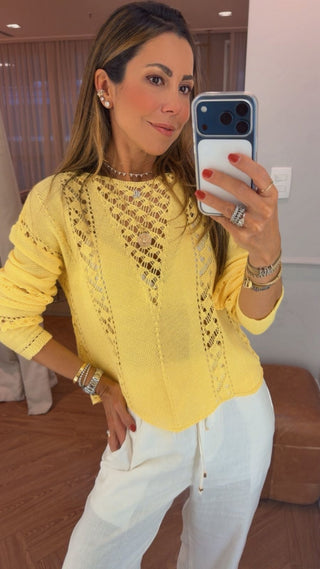 Blusa Tricot Begônia