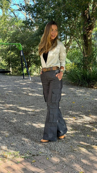 Calça Cargo Black