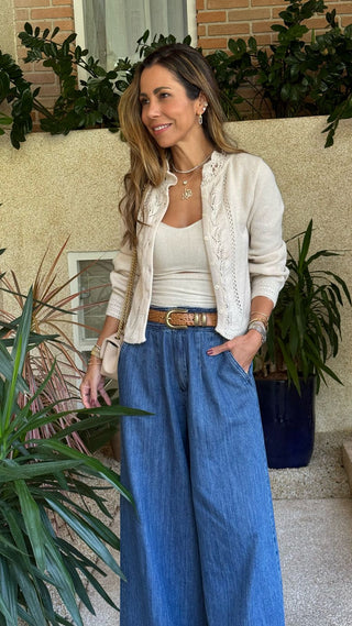 Calça Wide Valen