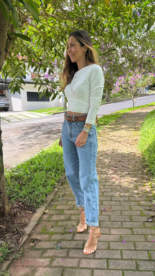 Calça Jeans Carrot